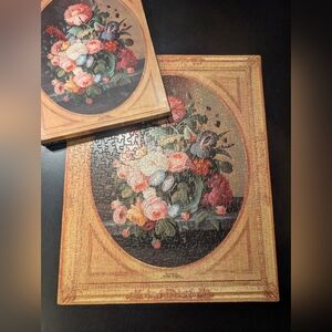 Vintage Springbok FLOWERS by Severin Roesen Jigsaw Puzzle 1968 Complete 500pcs